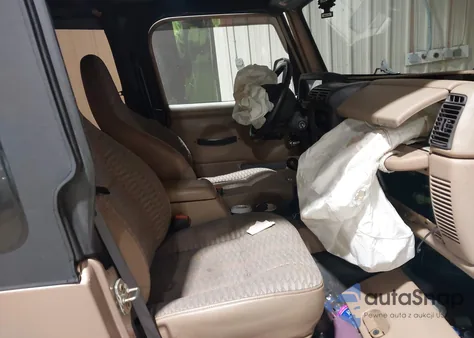 1999 Jeep Wrangler Sport from USA, damaged, VIN 1J4FY19S7XP407323